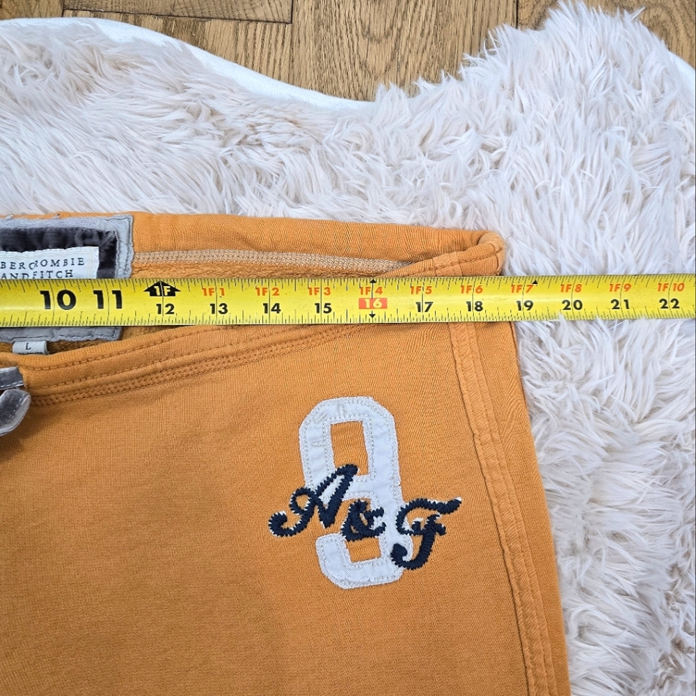 Y2K Vintage Abercrombie & Fitch Orange SweatPants - Picture 3 of 15